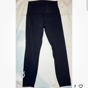 Lululemon Peloton Wunder Under High-Rise Tight 25" Black Size 8